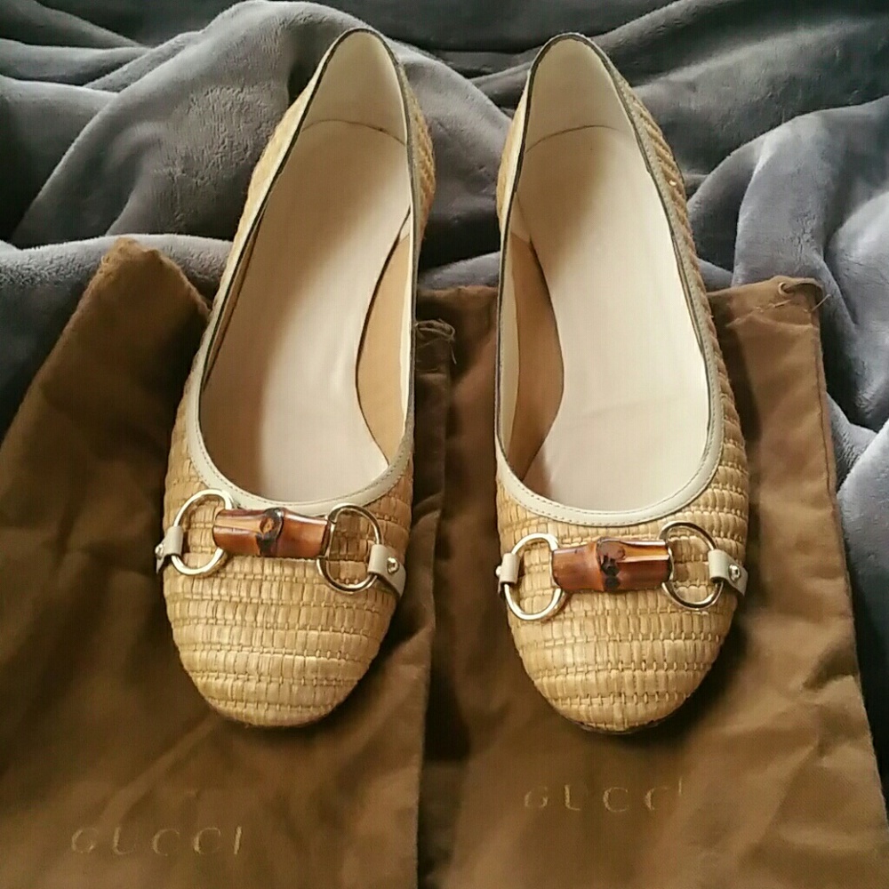 9.5 Gucci flats.